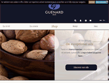 Tablet Screenshot of huiles-guenard.com